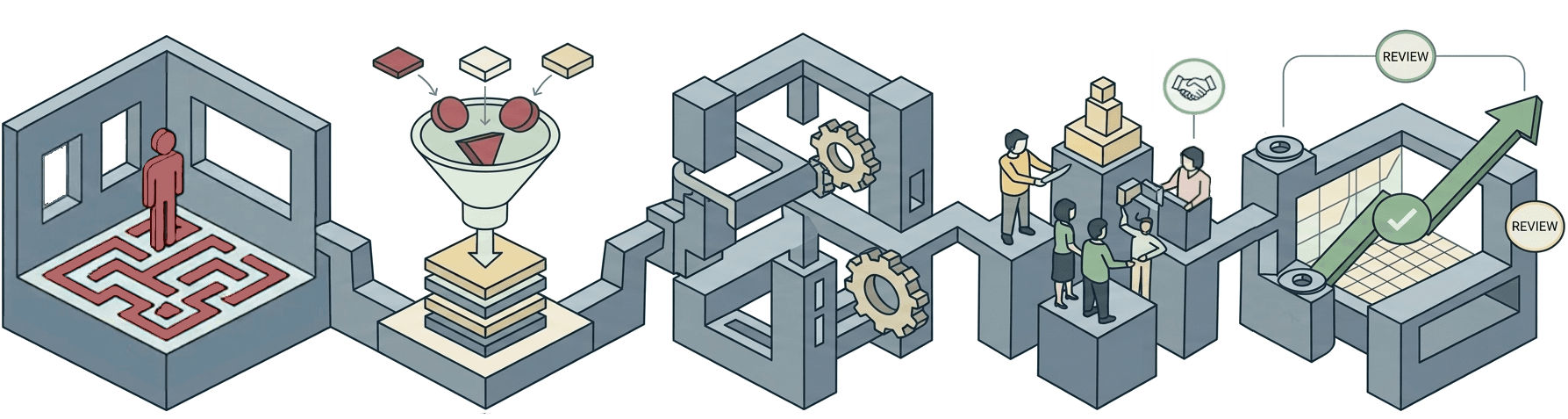 Engagement timeline illustration